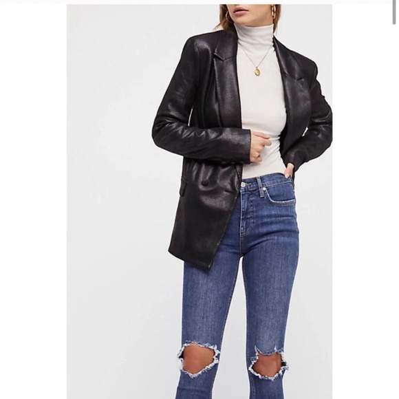 Free People Busted Knee Jeans Sz 31 - Picture 2 of 10